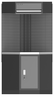 GZ-010 — Module d'angle 90° + armoire verrouillable